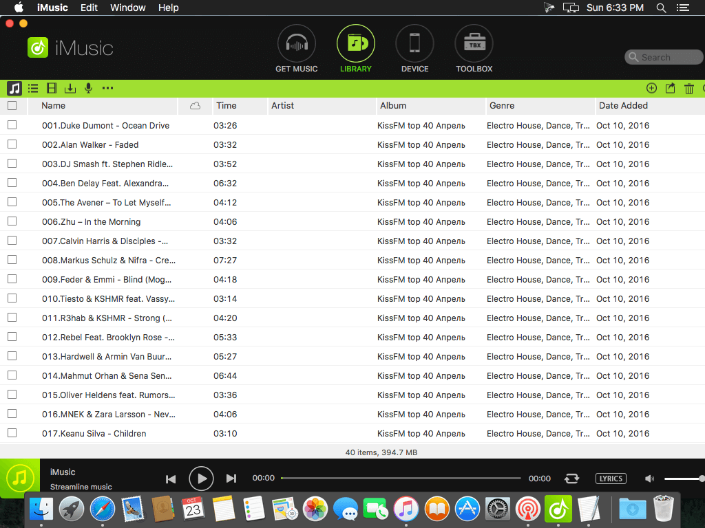 iMusic – Công cụ tải, quản lý nhạc all in one