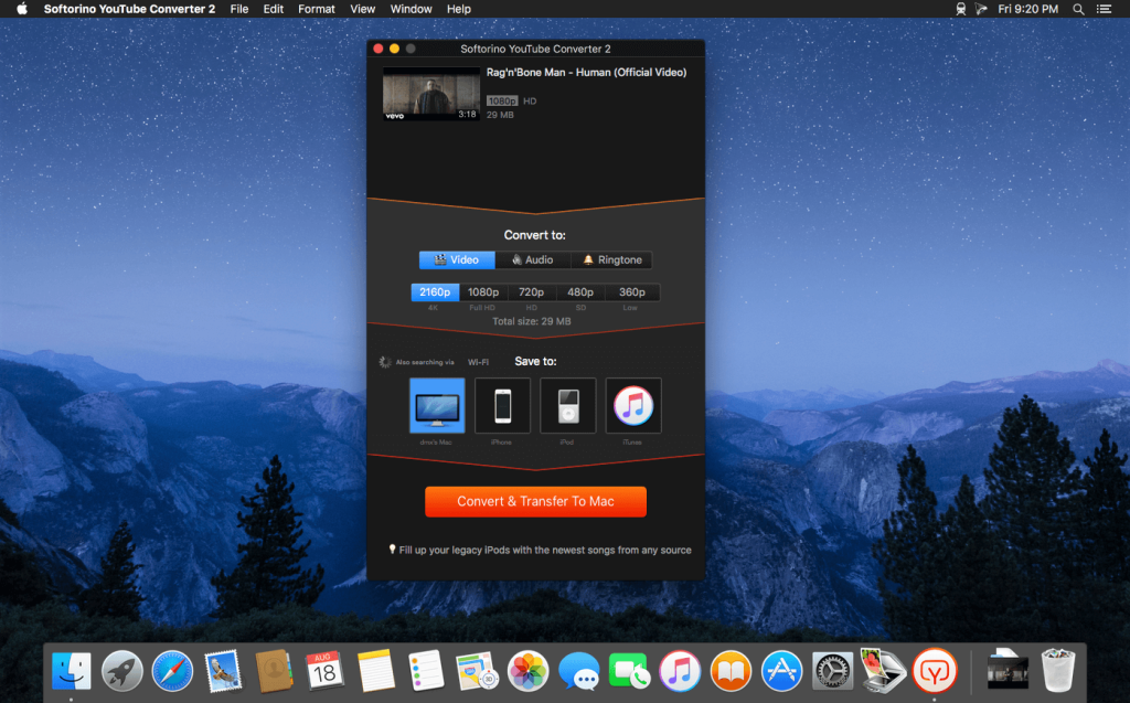 Softorino YouTube Converter – Tải Video từ Youtube và chuyển trực tiếp vào iPhone, iPad