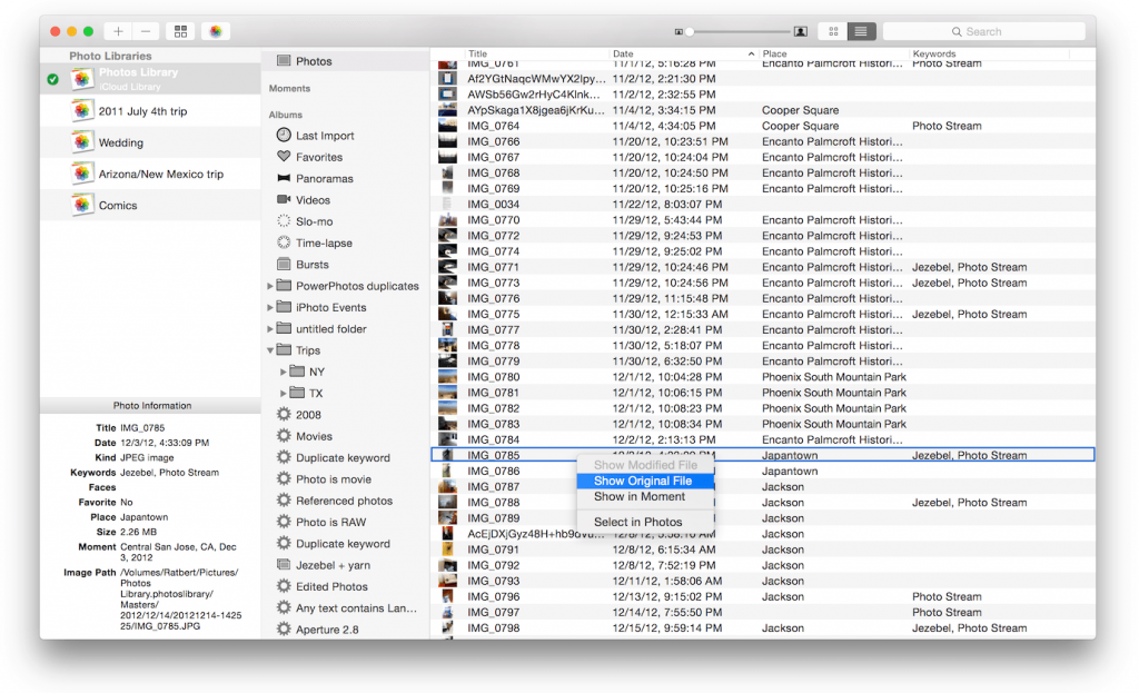1506503386_list_view-1024x623-1 Power photos – Quản lý thư viện ảnh trong app Photos