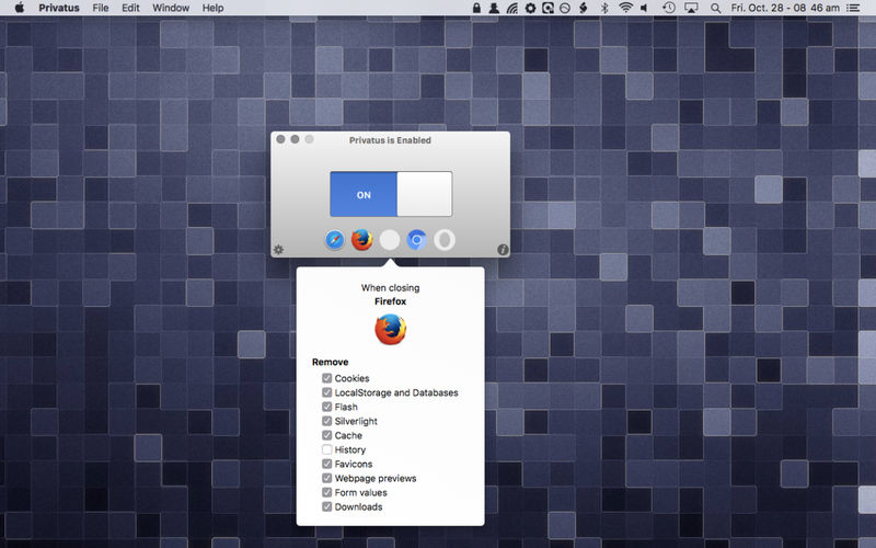 Privatus- Bảo vệ quyền riêng tư khi duyệt Web