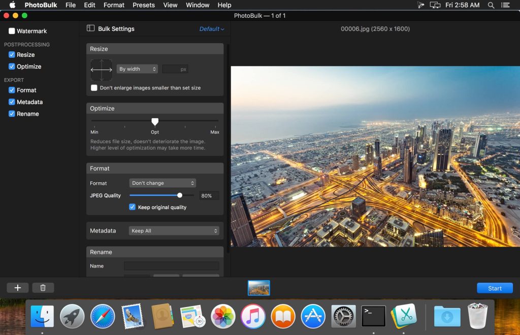 PhotoBulk: Phần mềm chỉnh sửa, thêm watermark hàng loạt cho ảnh