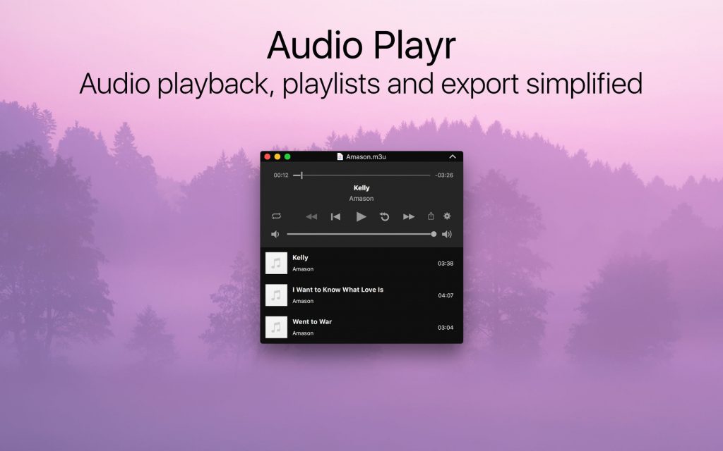 Audio Playr – Trình phát nhạc chất lượng cao