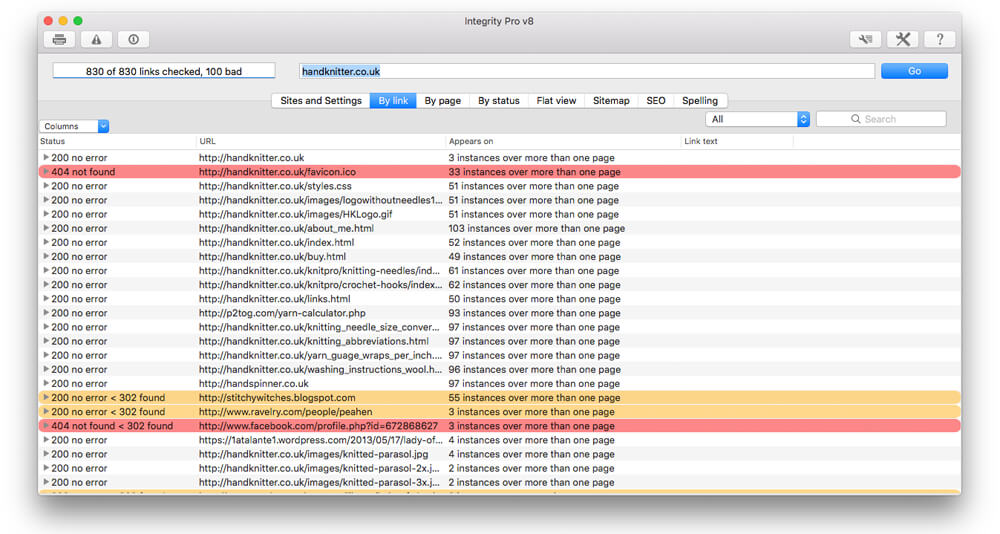 Integrity Pro – Kiểm tra Website broken-link và hơn thế