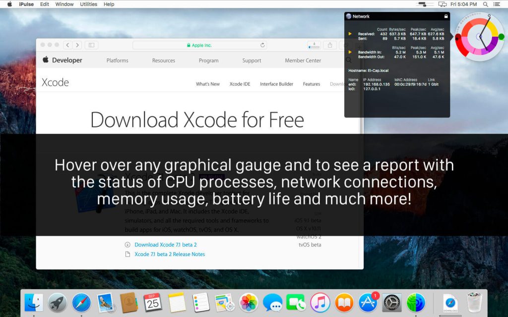 iPulse – Công cụ theo dõi tình trạng, hiệu suất sử dụng máy