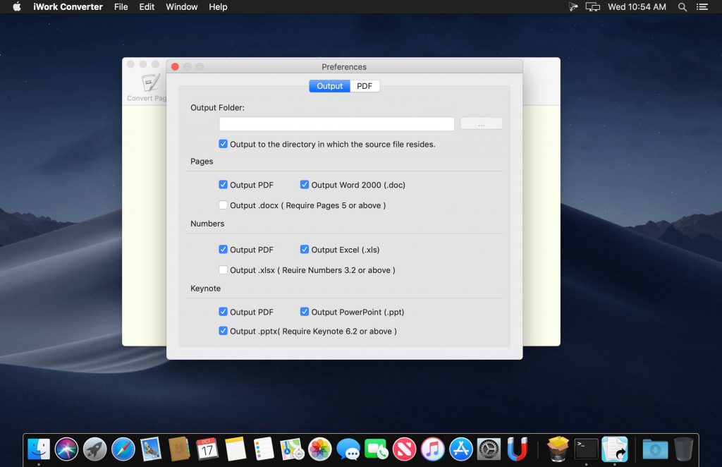 iWork Converter – Chuyển file iWork sang Microsoft office hoặc PDF dễ nhất