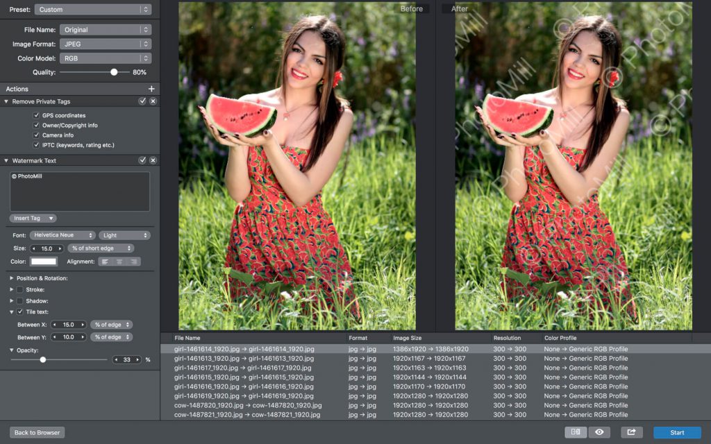 1542111670_photomill_03-1024x640-1 PhotoMill X – Công cụ chuyển đổi, chỉnh sửa, đóng dấu ảnh hàng loạt