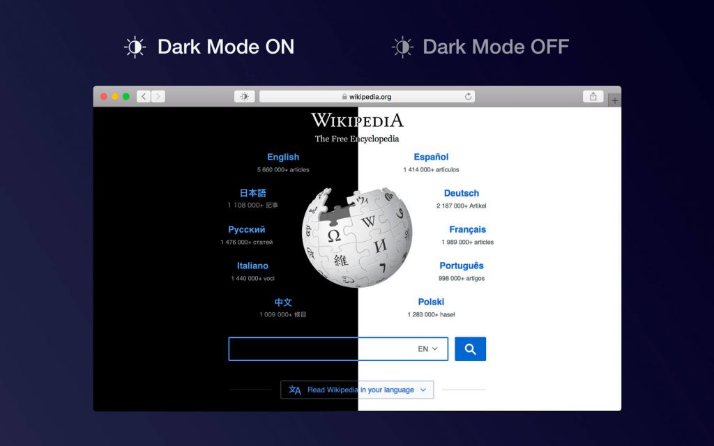 Dark Mode for Safari – Kích hoạt Dark Mode cho Safari