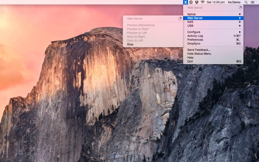 DropSync – Đồng bộ, sao chép dữ liệu giữa các thư mục