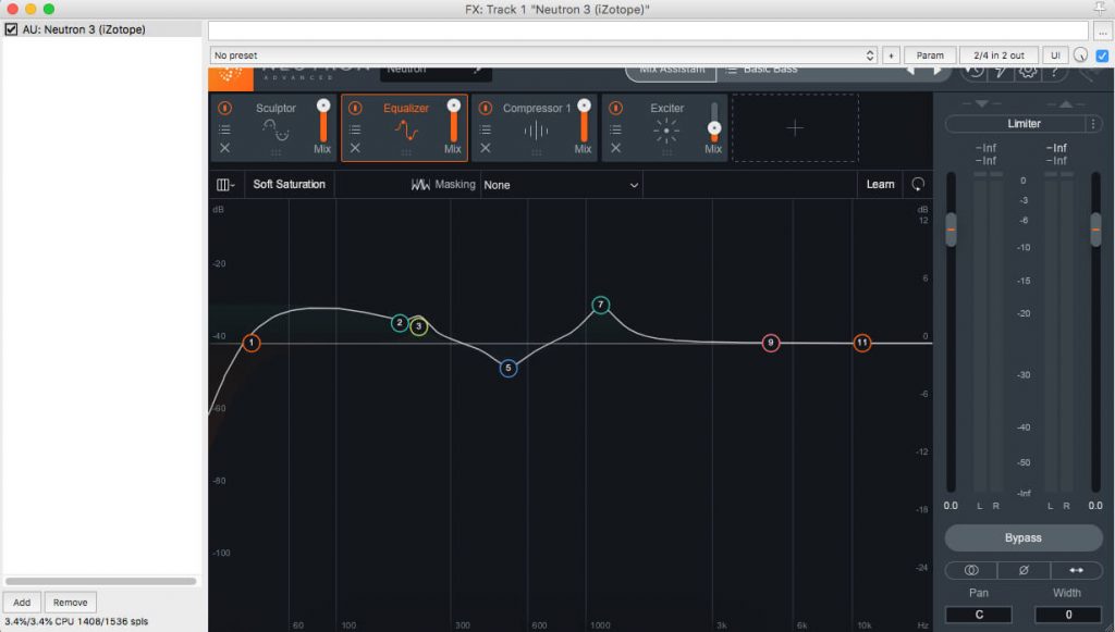 iZotope Neutron Advanced – Công cụ mix nhạc