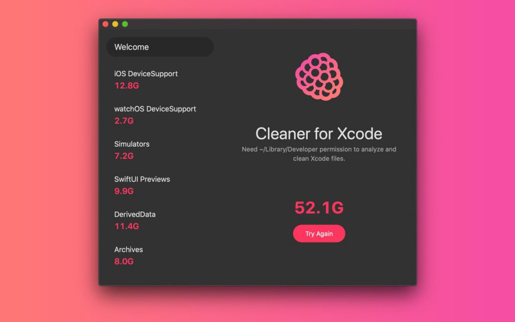 1590903742_cleaner_for_xcode_01-1024x640-1 Cleaner for Xcode – Dọn dẹp và tăng tốc Xcode