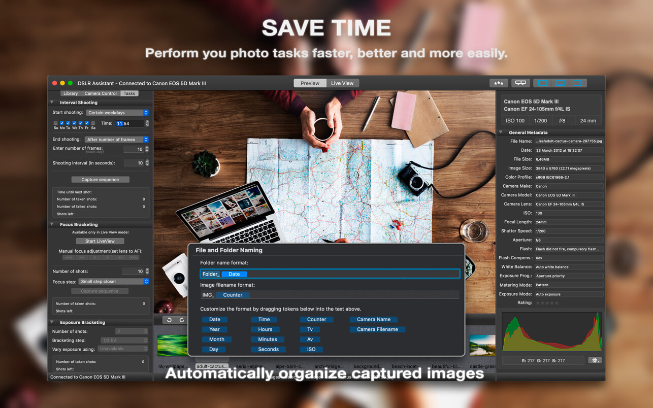 1598196066_dslr-assistant_02 DSLR Assistant – Kết nối vs điều khiển máy ảnh Canon trên Mac