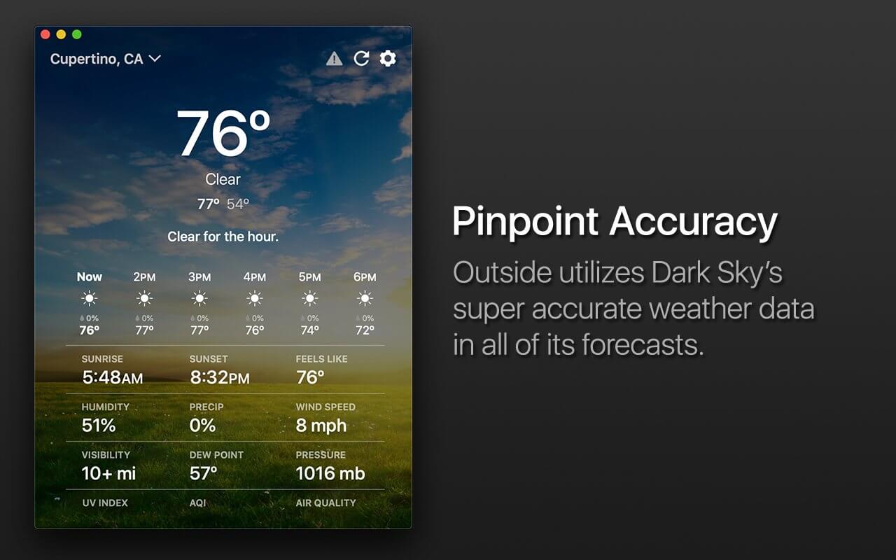 1599373429_outside_03 Outside – Ứng dụng theo dõi thời tiết