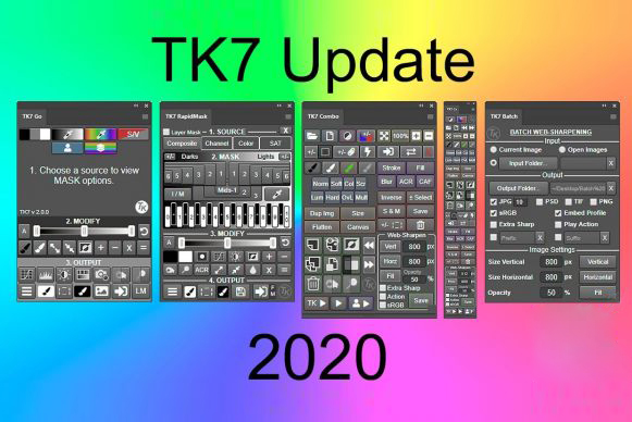 TKActions v7.2 Panels for Adobe Photoshop