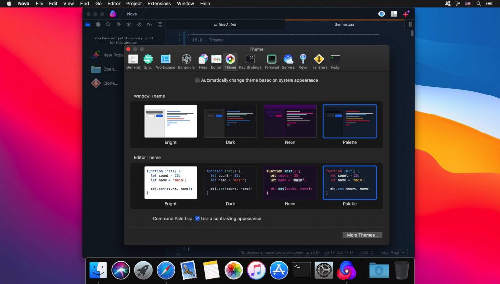 Nova – Code Editor khá ngon trên Mac