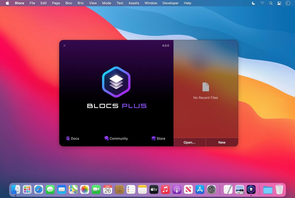 Blocs – Công cụ thiết kế Web trực quan