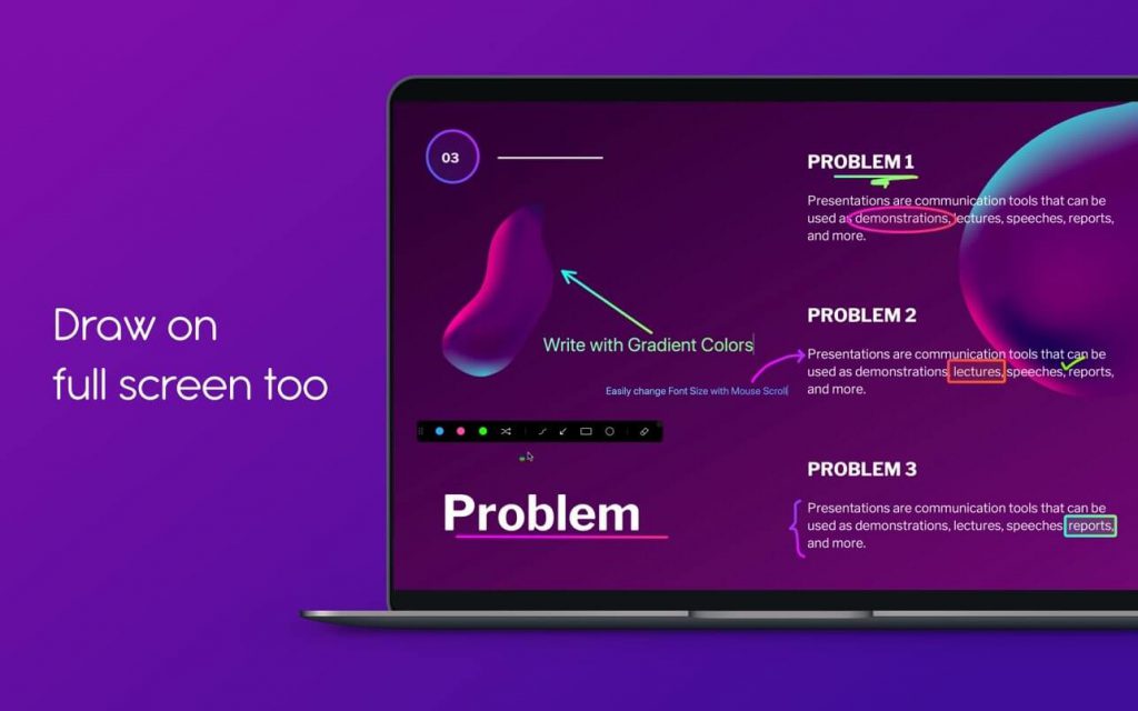 1609483775_presentify_02-1024x640-1 Presentify – Ứng dụng giúp ghi chú vào bất kỳ vị trí nào trên màn hình