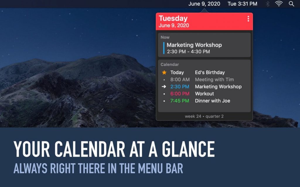 1610869482_glancecal_01-1024x640-1 GlanceCal – Tạo ghi chú, nhắc việc ngay trên Menubar