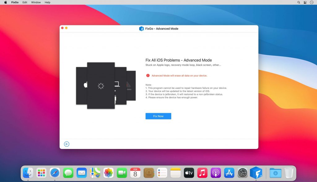 iToolab FixGo – Hỗ trợ sửa hơn 200 lỗi trên iOS