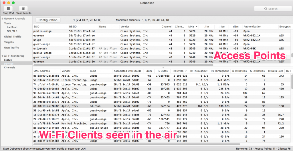 Debookee – Công Capture và phân tích dữ liệu trong mạng Lan