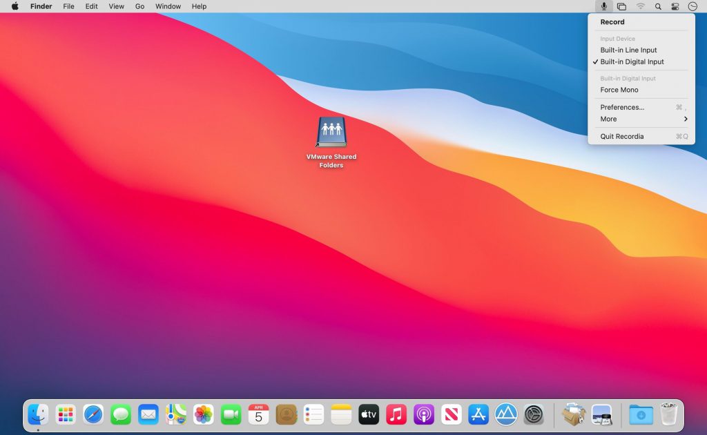 1617686361_recordia_01-1024x630-1 Recordia – Công cụ ghi âm đơn giản ngay trên Menubar