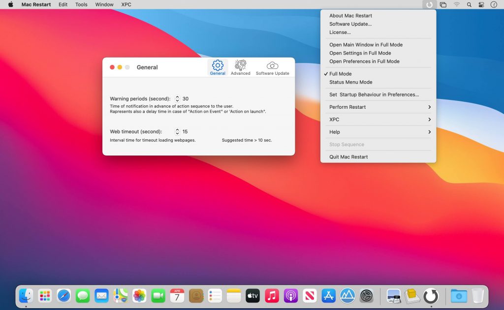 1617784287_mac-restart_03-1024x630-1 Mac Restart – Công cụ quản lý tắt – mở máy chuyên dụng trên Mac