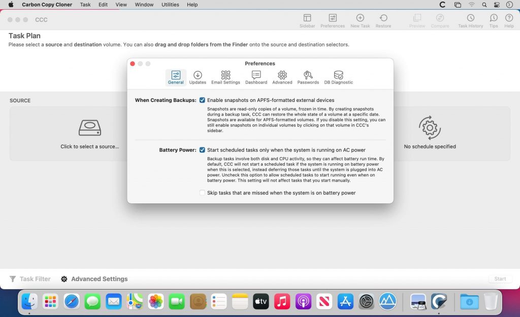 Carbon Copy Cloner 6.x – Phần mềm Backup và khôi phục dữ liệu trên Mac