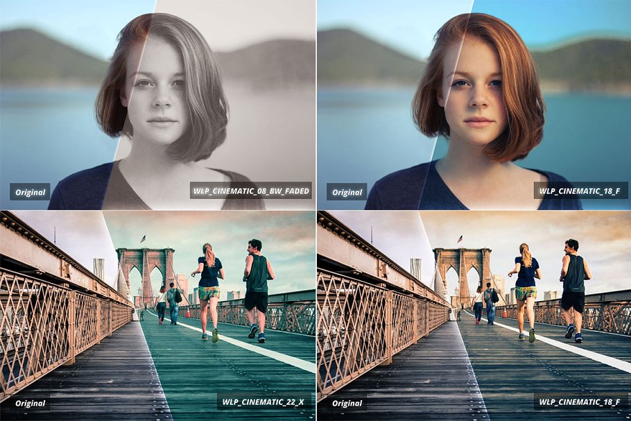 3d Luts – Cinematic Film Looks vol 1 – 25 Luts 3D màu đẹp