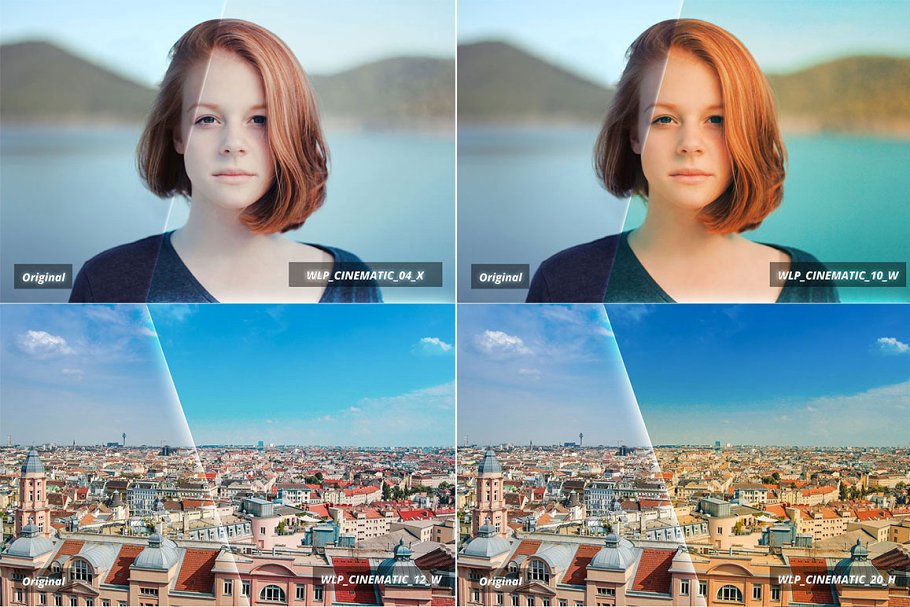 3d Luts – Cinematic Film Looks vol 1 – 25 Luts 3D màu đẹp