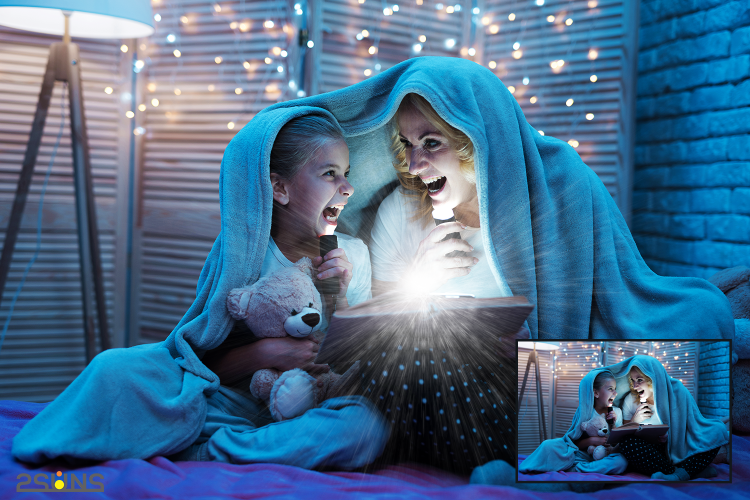 30 Christmas Photo overlays, photoshop overlays, Lamp light – 30 mẫu ánh sáng, bông tuyết giáng sinh Overlays