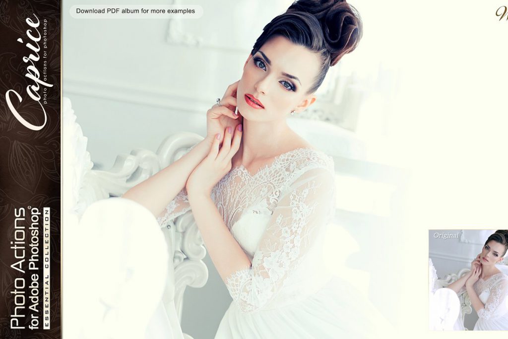 Actions for Photoshop / Wedding – Bộ Action chuyên cho ảnh cưới