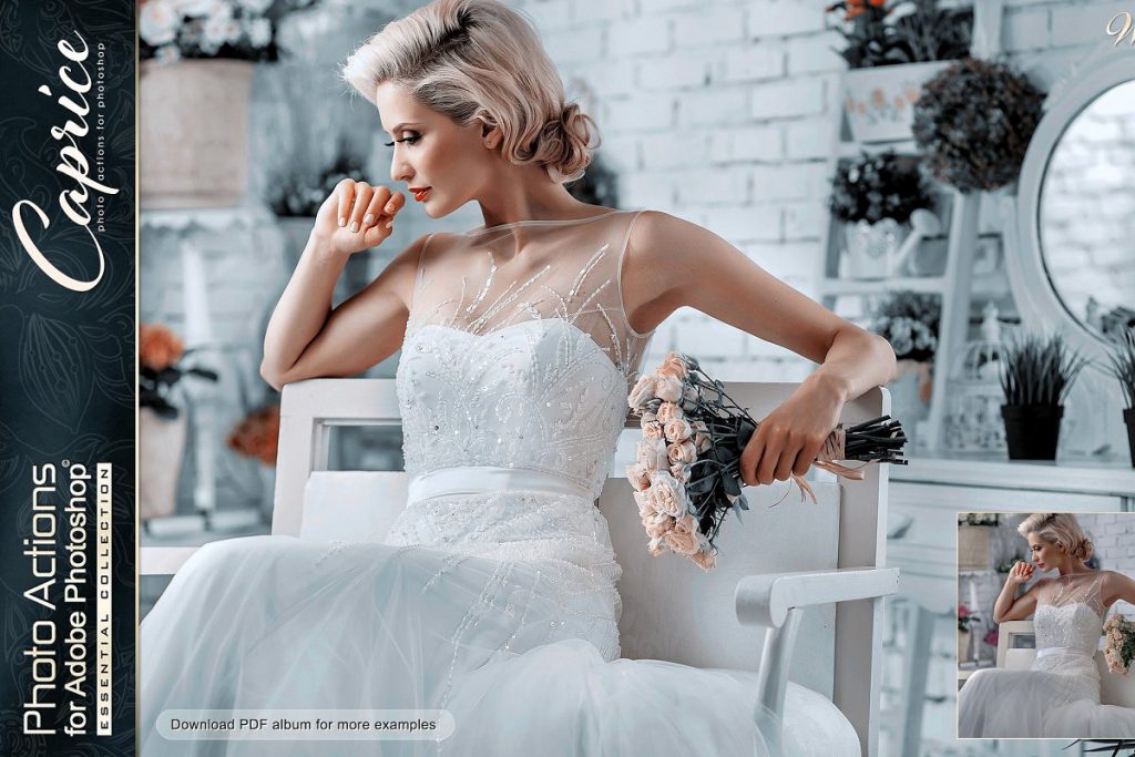 Actions for Photoshop / Wedding – Bộ Action chuyên cho ảnh cưới