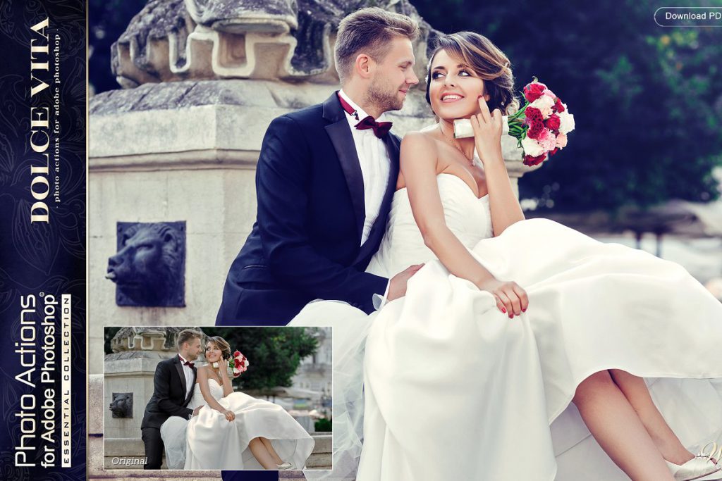 Actions for Photoshop / Wedding – Bộ Action chuyên cho ảnh cưới