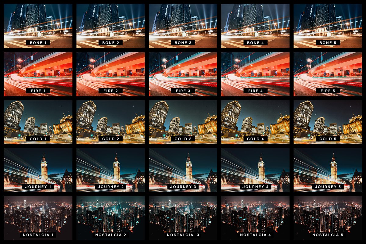 50_urban_city_lightroom_presets_and_luts2 50 Urban City Lightroom Presets LUTs – 50 Preset, LUTS chỉnh màu cực chất.