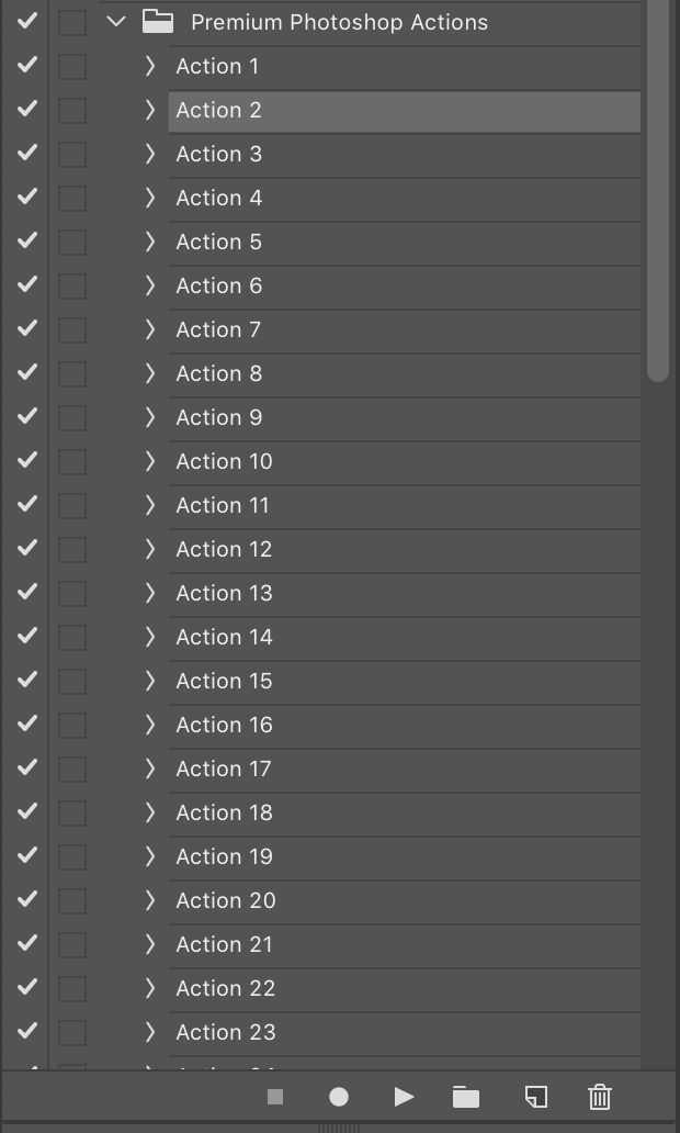 60 Premium Photoshop Actions – 60 Action VIP cho Photoshop