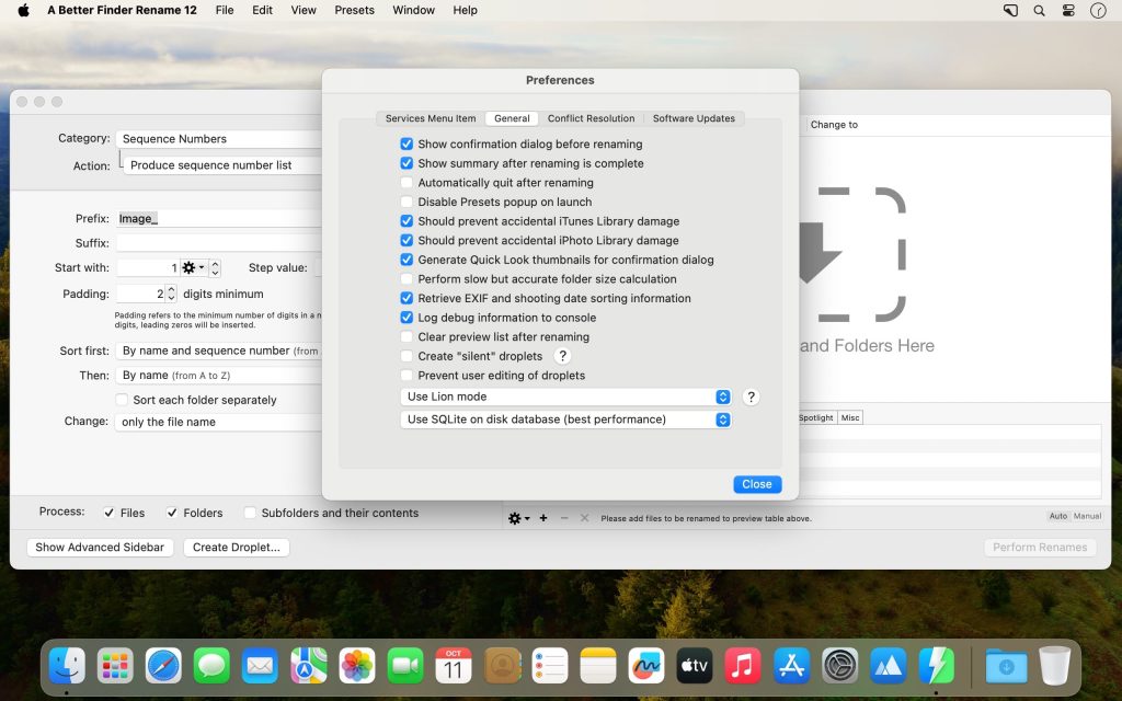 A Better Finder Rename 12 – Hỗ trợ thay đổi tên file hàng loạt