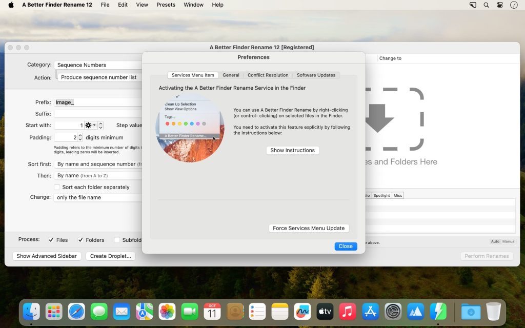 A Better Finder Rename 12 – Hỗ trợ thay đổi tên file hàng loạt
