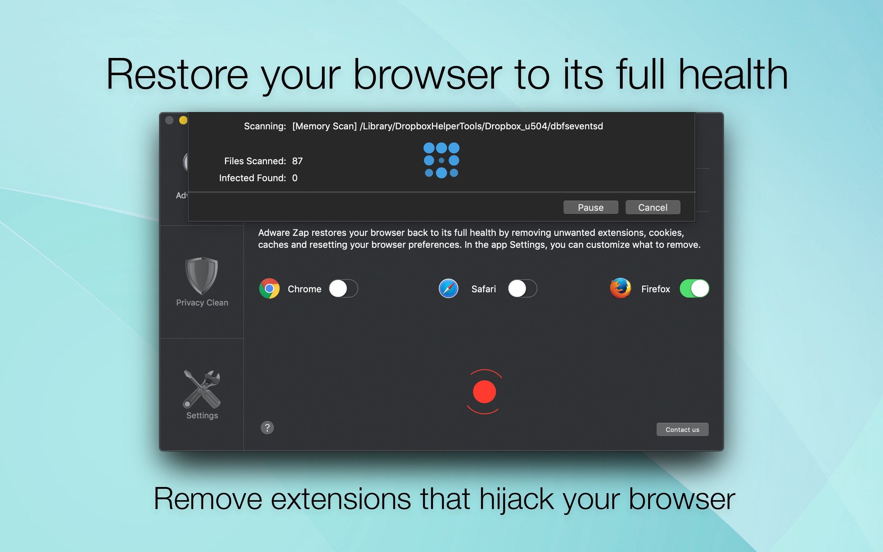 Adware Zap Pro – Loại bỏ Adware khó chịu trên trình duyệt