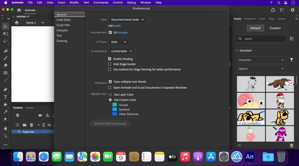 animate_03-1024x568-1 Adobe Animate 2022 – Công cụ thiết kế App, Game, website… của Adobe