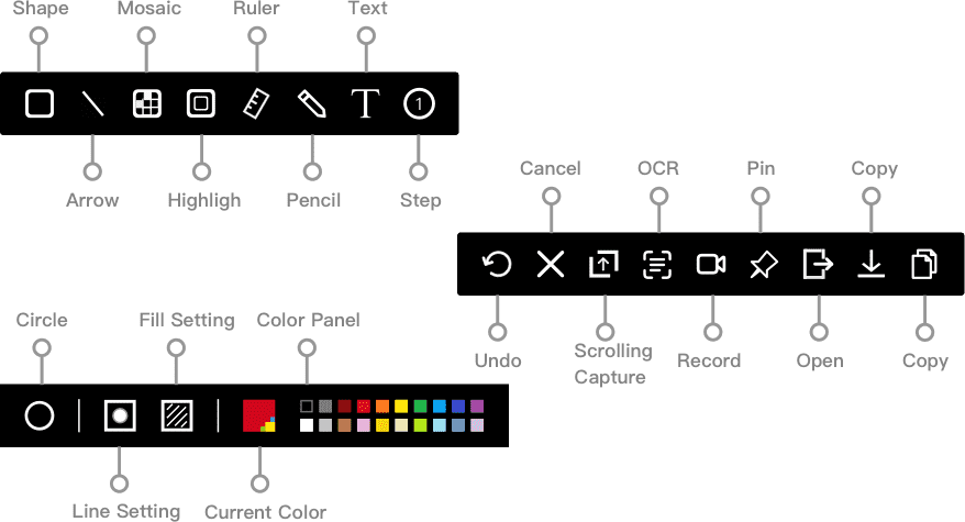 annotate_bar Longshot – App chụp màn hình và chú thích mạnh mẽ