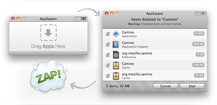 AppZapper – Trình gỡ ứng dụng đơn giản nhất