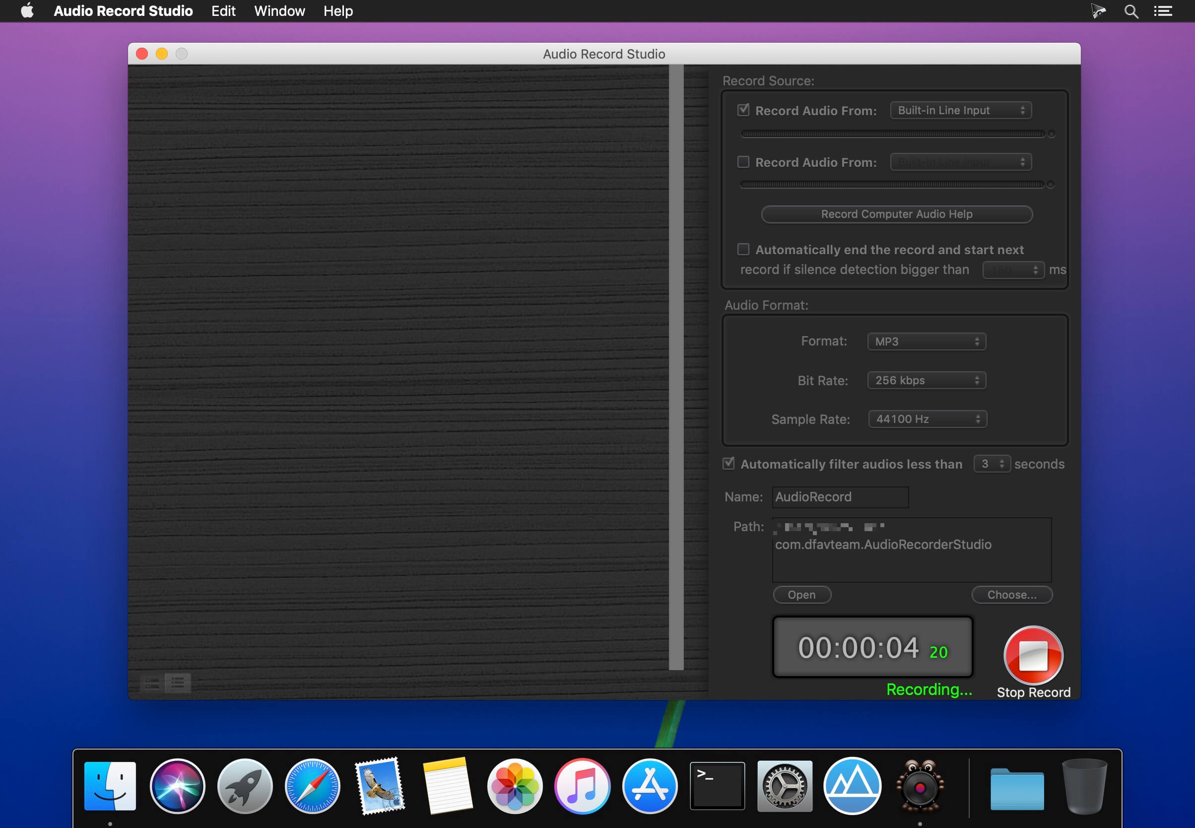 audio_record_studio_2 Audio Record Studio – Trình ghi âm chuyên dụng trên Mac
