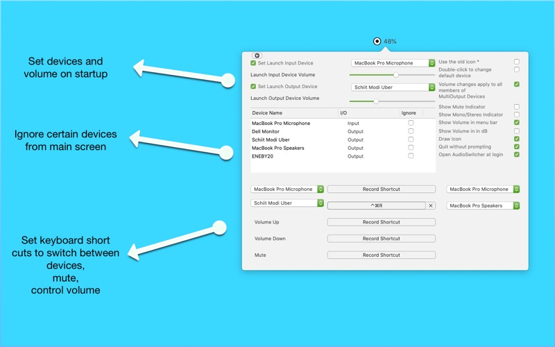 audioswitcher-tai AudioSwitcher – Chuyển đổi nhanh giữa các thiết bị âm thanh