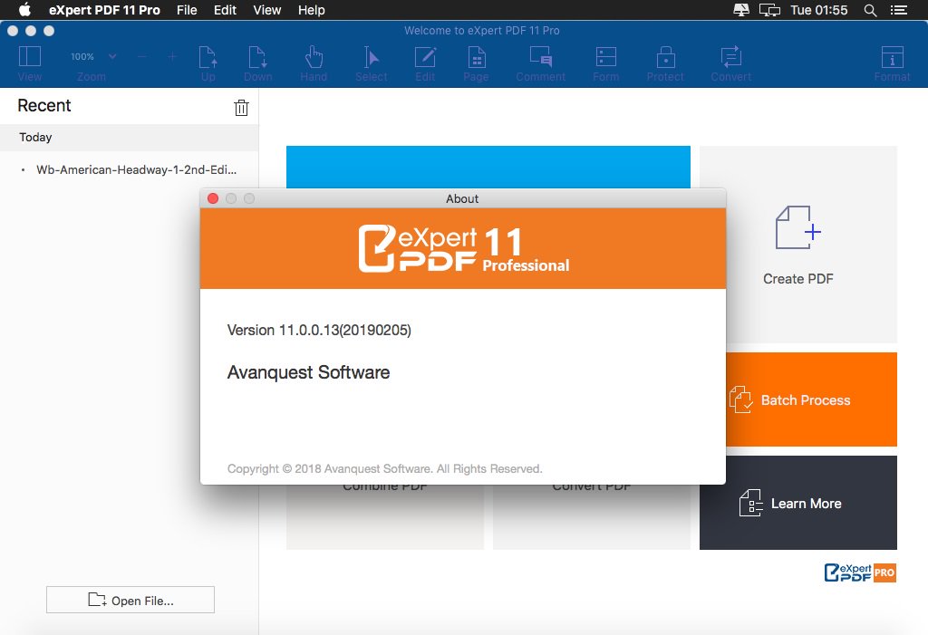 Avanquest Expert PDF Pro- Công cụ tạo, chỉnh sửa file PDF chuyên nghiệp