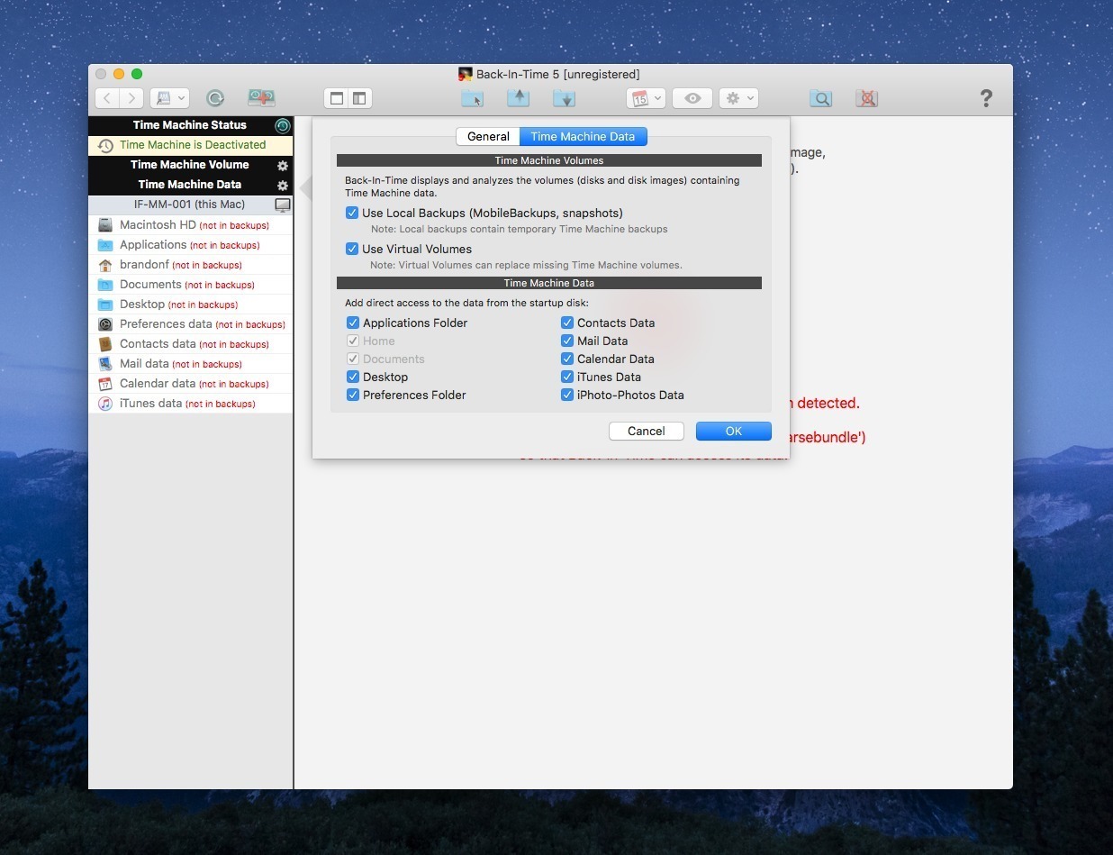Back-In-Time – Ứng dụng giúp đọc nội dung file sao lưu bởi Time Machine