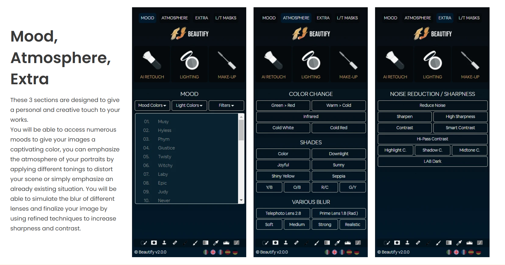 BeautifyPanel – Công cụ chỉnh ảnh chân dung chuyên nghiệp