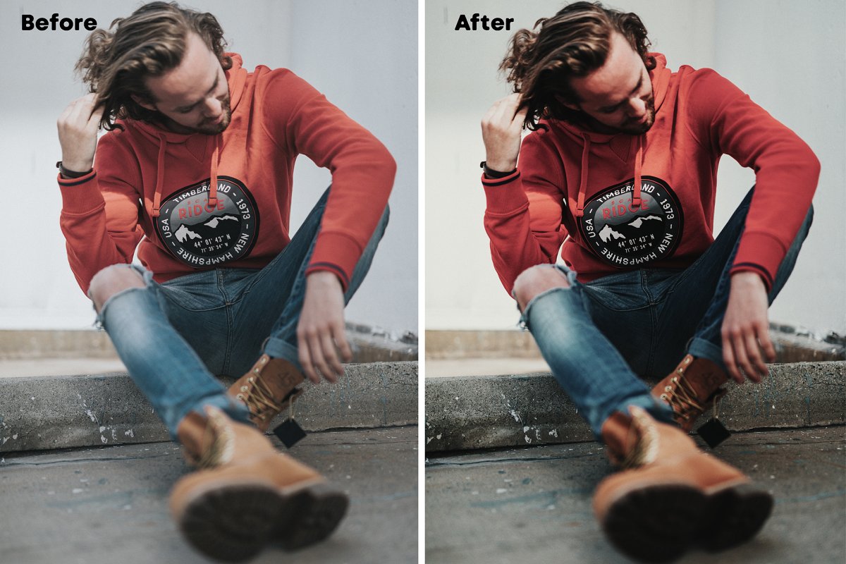 before-after-4 Cinematic LUTs Pack – Graphicriver 3335433 – Luts màu đẹp