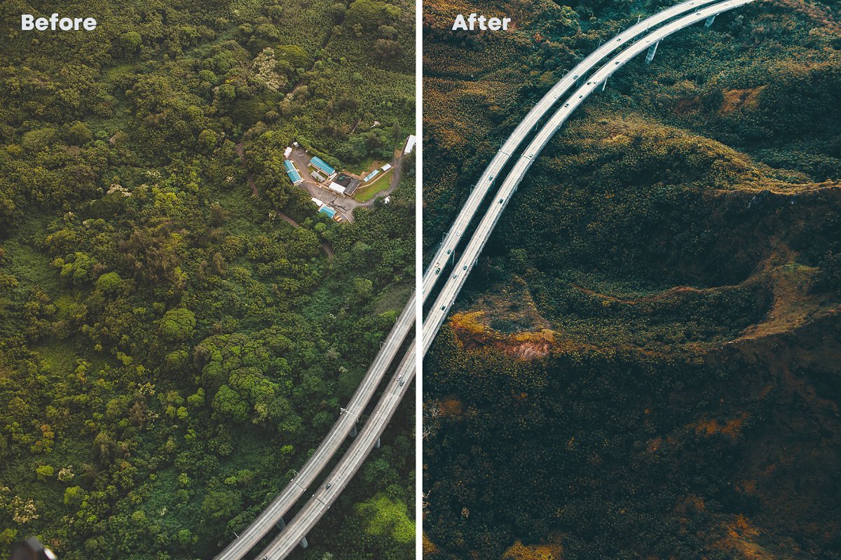 before-after-6 Cinematic LUTs Pack – Graphicriver 3335433 – Luts màu đẹp