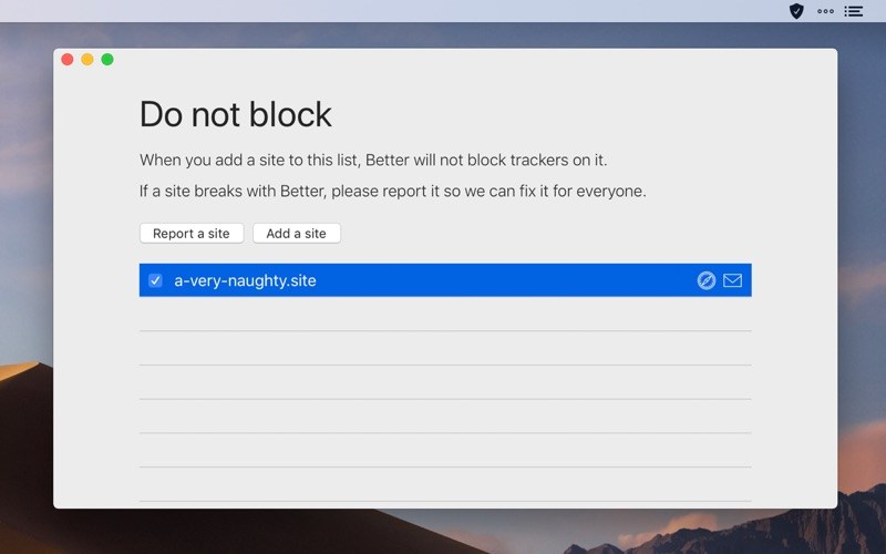 Better Blocker – Giúp duyệt web an toàn trên Safari