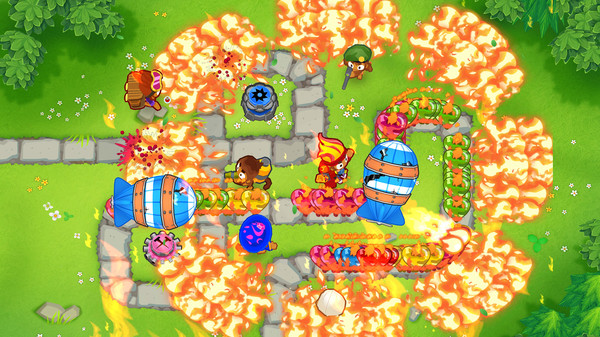 bloons-td1 Bloons TD – Game phòng thủ bóng bay vui nhộn