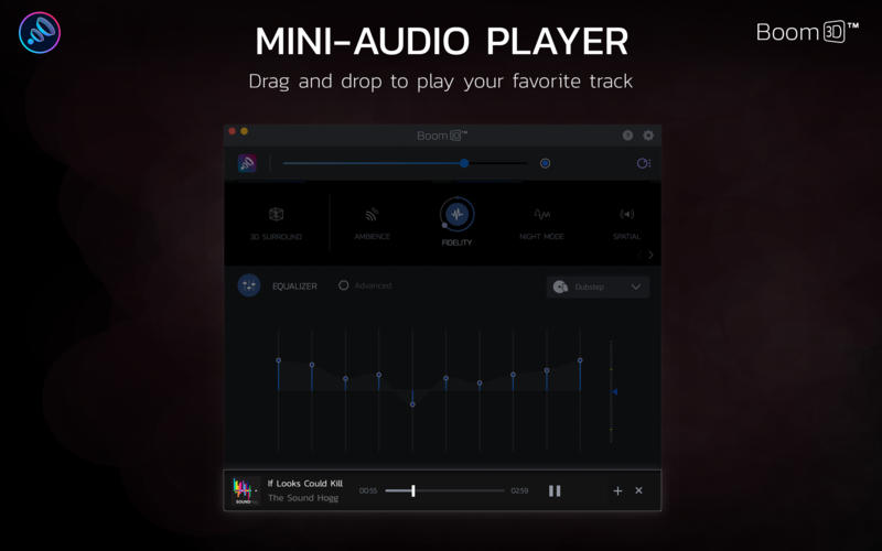 Boom 3D – Ứng dụng tăng chất lượng, giả lập hiệu ứng âm thanh 3D trên Mac
